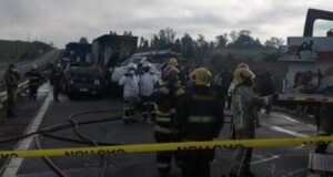 Dos muertos y cinco heridos es el saldo de la enorme colisión múltiple en Victoria