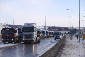 Camioneros magallánicos indignados por cobro en Argentina