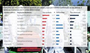 Natales y Punta Arenas con la tasa de mortalidad más alta del país