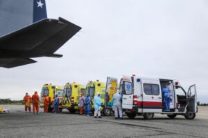 Ocupación de camas UCI en Magallanes al borde del estrés