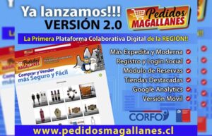 Se lanzó la versión 2.0 de Plataforma Pedidos Magallanes