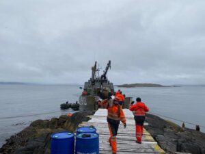 Armada concluyó trabajos de mantenimiento en señalización marítima