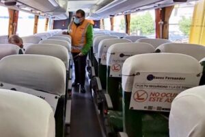Realizan fiscalización a buses en Puerto Natales
