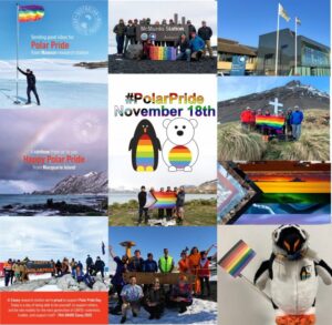 Antártica celebró por primera vez el  Día Internacional del Orgullo Polar