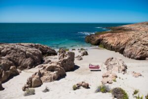 Bahía Bustamante: bajo la mira de los expedicionarios