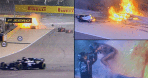 Coche partido en dos, incendiado y piloto a salvo: el ’milagro’ en la F1 que impactó a fanáticos