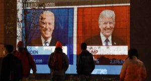 Sin sorpresas, hasta ahora: Trump y Biden retienen bastiones partidistas y se disputan estados clave