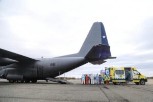 Noviembre ha sido el período con menor cantidad de aeroevacuaciones en segunda ola