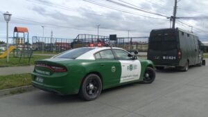 Junta de menores terminó con apedreamiento a Carabineros