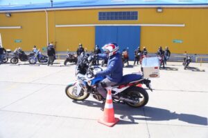 Presentaron nuevo circuito para obtención de licencia de motos