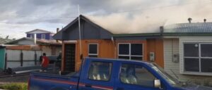 Incendio destruyó vivienda en Puerto Natales