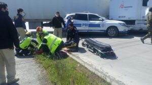 Tres detectives de la PDI sufrieron diversas contusiones tras violento accidente de tránsito