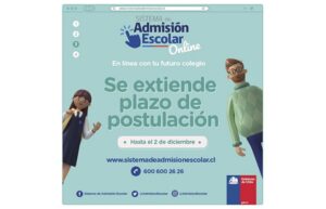 Extienden proceso de postulación a colegios subvencionados y públicos