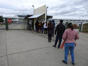 Internos de la cárcel de Punta Arenas volvieron a recibir visitas