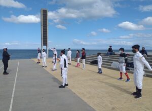 Club Deportivo de Esgrima Punta Arenas retomó entrenamientos presenciales en Costanera