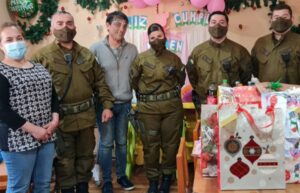 Carabineros entregó regalos para niños que se encuentran en Hogar Ignazio Sibillo