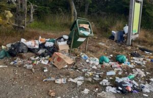 Áreas Verdes sugiere cerrar el Parque Chabunco debido a la cantidad de basura acumulada