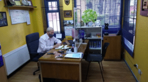 “Estamos felices con el retorno del tenis de forma presencial y bajo techo después de muchos meses de pandemia”