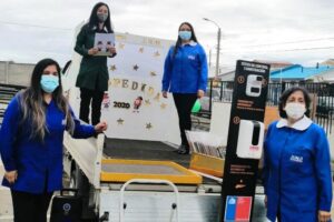 Jardín Infantil efectuó una particular y emocionante licenciatura móvil