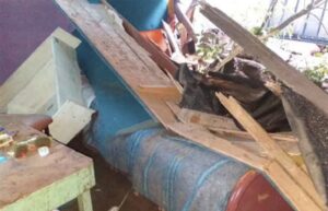 Magallánico sufrió embates de aluvión en zona central y perdió su vivienda