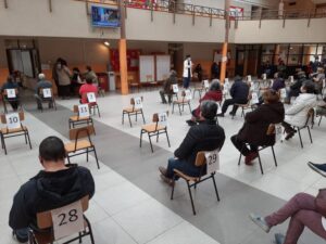 Más de 600 trabajadores de la educación se han vacunado durante los primeros días