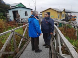 Alcalde y funcionarios de Natales prosiguen sus itinerarios en Puerto Edén