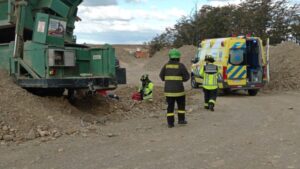 Trabajador sufrió amputación de brazo al quedar atrapado en maquinaria