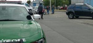 Motociclista resultó lesionado luego de ser colisionado por automóvil particular