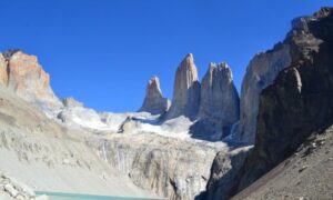 Altas temperaturas provocaron desprendimientos en base de las Torres del Paine