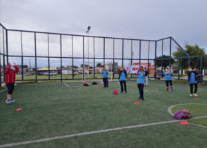 Mindep e IND recorrieron los barrios de Punta Arenas con clases al aire libre