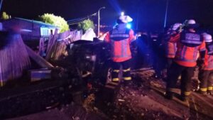 Chofer que chocó contra grifo y poste queda con arraigo regional