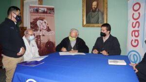 Gasco realizó donación a museo Maggiorino