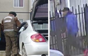 Cámara de vigilancia captó a sujeto que robó automóvil