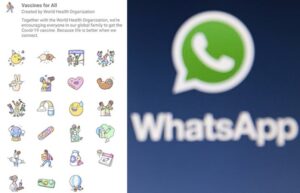 WhatsApp y OMS crean stickers para reaccionar y celebrar la vacuna contra el covid-19