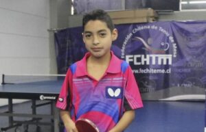 Vicente Vidal sueña con llegar al sudamericano Paralímpico juvenil de Tenis de Mesa