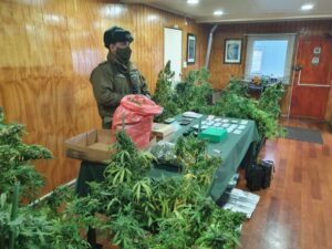Detienen a sujetos con más de tres kilos de droga