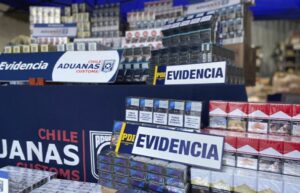 Incautan 33 mil cajetillas de cigarrillos en últimos cuatro meses