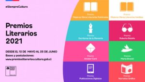 Abren convocatorias de los Premios Literarios 2021