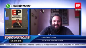 Cristóbal Flamm, vocalista de Sonora Barón, y el Himno a Punta Arenas: “Nos tratan con mucho cariño”