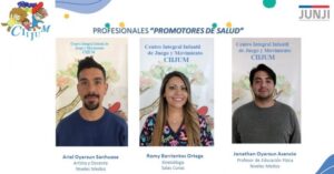 Educación parvularia del Centro Integral Infantil de Juego y Movimiento de la Junji es apoyada por equipo multidisciplinario