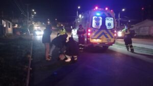 Peatón falleció tras ser atropellado anoche en calle Camilo Henríquez