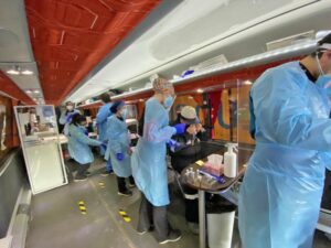 Realizan primer operativo de búsqueda activa a través de exámenes de antígeno