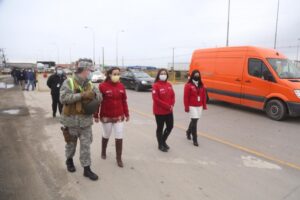 Intensas fiscalizaciones se realizan en el primer día de cuarentena total