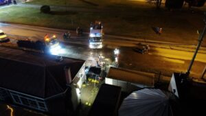 Disputa entre conductores terminó en violento accidente en Avenida Bulnes