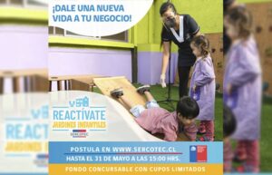 Sercotec entregará ayuda económica a jardines infantiles particulares
