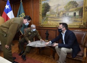 Alcalde Radonich continúa gestiones en Santiago para instalar cuartel policial