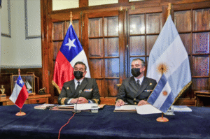 Vía Internet realizaron trigésimo cuarta reunión de armadas chilena y argentina