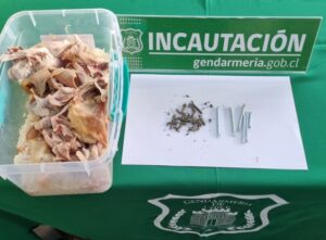 Gendarmería incauta cannabis que ingresaba a la cárcel oculta en bombillas