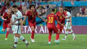 En un partidazo, Bélgica eliminó a Portugal por la Eurocopa