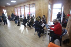 Gabinete regional se desplegó en terreno para entregar clave única y pase de movilidad